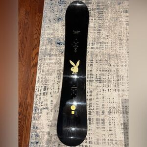 Burton 50th Anniversary Playboy 158 custom Snowboard Very Rare